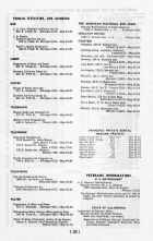 Index - Publlic Utilties, Los Angeles and Los Angeles County 1949